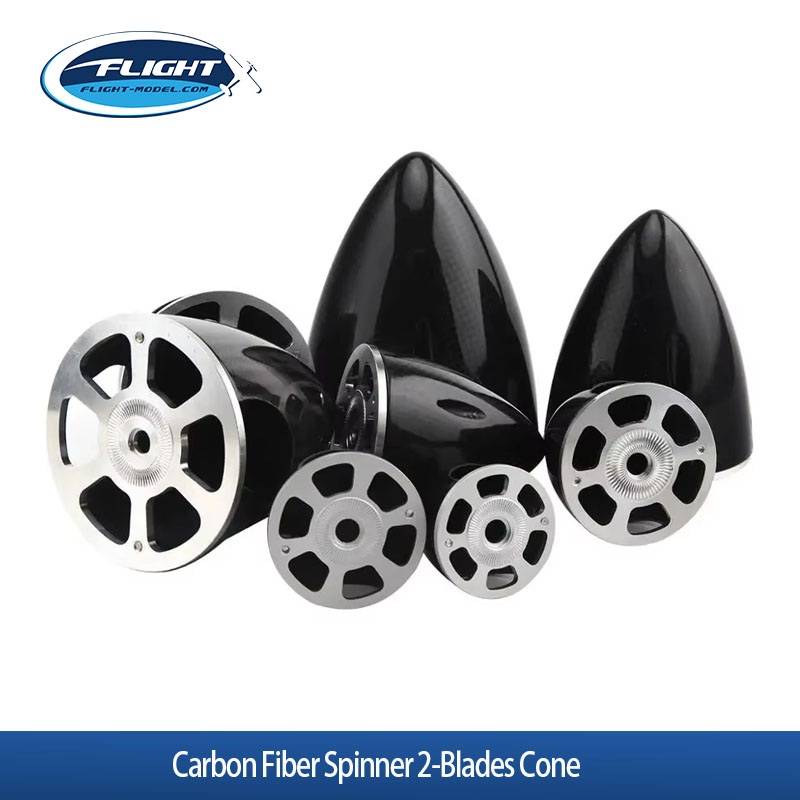 Brushless Motor Thrust Test Stand - 1pcs Carbon Fiber Spinner 2-Blades Cone
