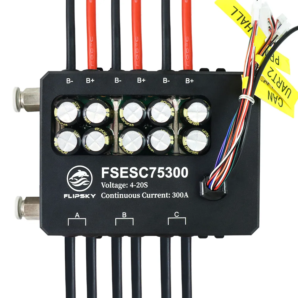 VoltSFlipsky Fsesc 75300 84v H - Vesc 75300 High Current Esc 评论和价格