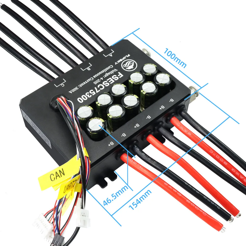 VoltSFlipsky Fsesc 75300 84v H - Vesc 75300 High Current Esc 评论和价格