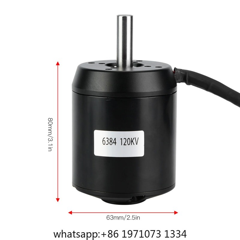 6384 120KV BLDC Outrunner Brus - 6384 Brushless Motor Sensored 评论和价格